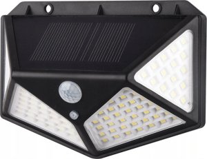 Naświetlacz Verk Lampa solarna 100 led z czujnikiem zmierzchu ruchu Lampa solarna 100 led z czujnikiem zmierzchu ruchu 8