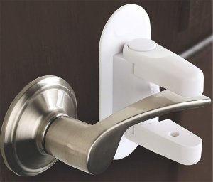 Verk Blokada zabezpieczenie do klamki drzwi okna 2 szt Blokada zabezpieczenie do klamki drzwi okna 2 szt 6