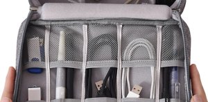 Verk Organizer podróżny torba etui na ładowarki i kable Organizer podróżny torba etui na ładowarki i kable 9