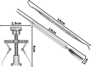Verk Zestaw do wrastających paznokci u stóp i rąk cążki Zestaw do wrastających paznokci u stóp i rąk cążki 8