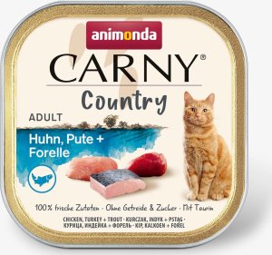 Animonda ANIMONDA Carny Country kurczak,indyk,pstrąg karma mokra dla kotów 100g 1