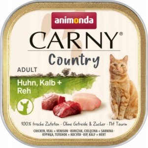 Animonda ANIMONDA Carny Country kurczak,cielęcina,sarna karma mokra dla kotów 100g 1