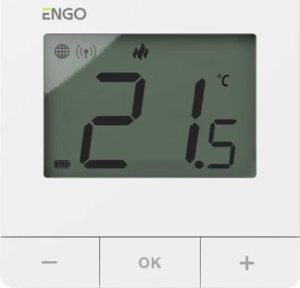 Salus E20iWWIFI - Internetowy, bezprzewodowy regulator temperatury, Wi-Fi, biały 2