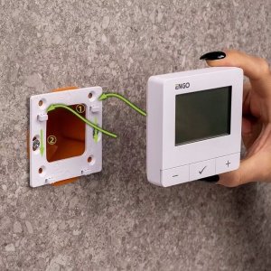Engo Internetowy, natynkowy reglator temperatury ZigBee/868MHz, 230V, biały 4