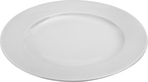 Karolina Talerz płytki 26 cm obiadowy Biały Stock 1