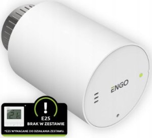 Engo Bezprzewodowa, elektroniczna głowica grzejnikowa, M30x1,5 z adapterem na zawór RA, bateryjna 2