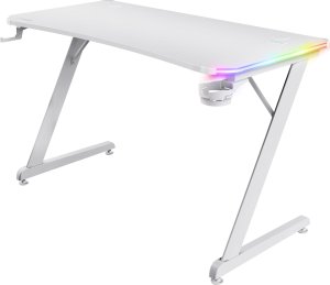 Biurko Trust GXT 709W Luminus RGB Białe 120 cmx60 cm 1