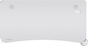 Biurko Trust GXT 709W Luminus RGB Białe 120 cmx60 cm 4