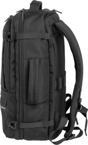 Plecak Natec Camel Lite czarny 15.6" (NTO-2225) + Euti Krill 2 Czarne (NET-2053) 2