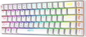 Klawiatura AQIRYS Mira White Outemu Red (AQI-GA-KB-7) 2