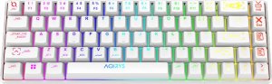 Klawiatura AQIRYS Mira White Outemu Red (AQI-GA-KB-7) 4