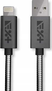 Kabel USB NEXT ONE USB-A - Lightning 1 m Szary (NEX-CO-CL-2) 3