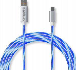 Kabel USB NEXT ONE USB-A - USB-C 2 m Niebieski (ONI-CO-CL-3) 4