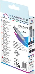 Kabel USB NEXT ONE USB-A - USB-C 2 m Niebieski (ONI-CO-CL-3) 5