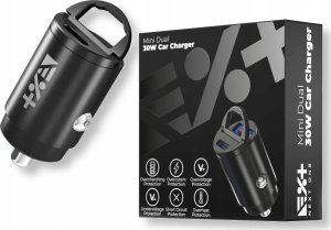 Ładowarka NEXT ONE NEXT ONE Ładowarka samochodowa Mini Dual 30W PD/QC 3.0 1xUSB-C / 1xUSB-A 1