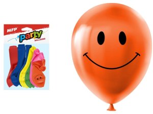MFP paper Balon dmuchany M smile 12 szt worek 23 cm mix 1