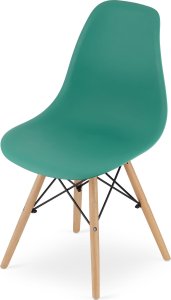 Leobert Krzesło OSAKA zielone / nogi naturalne x 1 5