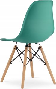 Leobert Krzesło OSAKA zielone / nogi naturalne x 1 6