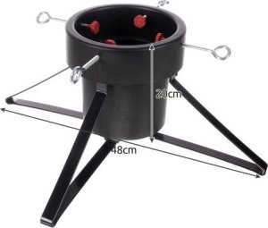 Dekoracja świąteczna Ruhhy Stojak- podstawka pod choinkę Ruhhy 22306 4