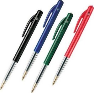 Bic Kuglepen BIC Clic M10 medium rød 1