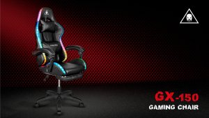 Fotel Kruger&Matz GX-150 Czarny LED 11