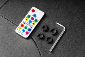 Fotel Kruger&Matz GX-150 Czarny LED 21