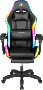 Fotel Kruger&Matz GX-150 Czarny LED 3