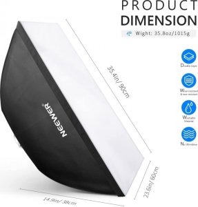 Zestaw studyjny Neewer Neewer 60x90 Softbox With Bowens Mount 10070189 2