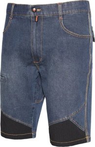 INDUSTRIAL STARTER IS-8839B - Bermudy Jeans Extreme, jeansowe spodnie o sportowym kroju, posiadają cztery kieszenie, materiał 98% bawłna XL 4