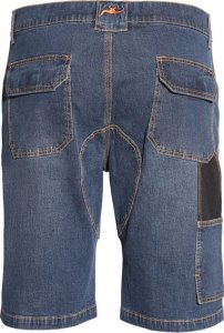 INDUSTRIAL STARTER IS-8839B - Bermudy Jeans Extreme, jeansowe spodnie o sportowym kroju, posiadają cztery kieszenie, materiał 98% bawłna XL 5