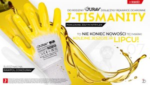 Reis J-TISMANITY - Rękawice ochronne powlekane nitrylem, zakończone dzianinowym ściągaczem 10 3