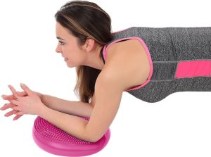 ENERO FIT DYSK PODUSZKA SENSOMOTORYCZNA Z POMPKĄ 33CM RÓŻOWY ENERO FIT 2