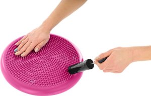 ENERO FIT DYSK PODUSZKA SENSOMOTORYCZNA Z POMPKĄ 33CM RÓŻOWY ENERO FIT 4