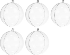 Ruhhy Bombki przezroczyste 10cm- zestaw 5szt Ruhhy 22276 3