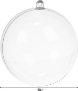 Ruhhy Bombki przezroczyste 10cm- zestaw 5szt Ruhhy 22276 7