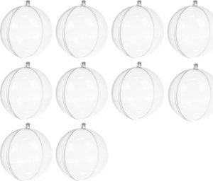 Ruhhy Bombki przezroczyste 10cm zestaw 10szt Ruhhy 22277 3