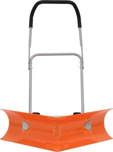 vidaXL vidaXL Pług łamany z wydłużaną rączką, pomarańczowy, stal 2