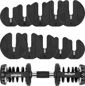 Rebel ‎Hantel RBA-2303 żeliwny 1 x 24 kg 6