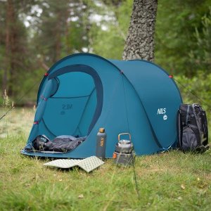 Namiot turystyczny Nils Extreme NC3743 NAMIOT KEMPINGOWY SAMOROZKŁADAJĄCY NIEBIESKI NILS CAMP 14