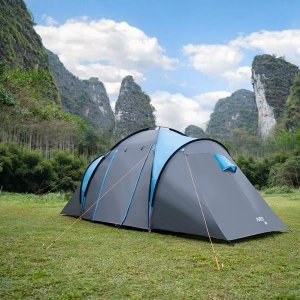 Namiot turystyczny Nils Extreme NC6431 NAMIOT KEMPINGOWY NIEBIESKO-SZARY HIGHLAND IV NILS CAMP 14