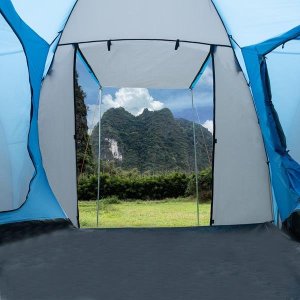 Namiot turystyczny Nils Extreme NC6431 NAMIOT KEMPINGOWY NIEBIESKO-SZARY HIGHLAND IV NILS CAMP 15