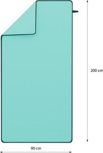 Nils Extreme NCR13 ZIELONY RĘCZNIK Z MIKROFIBRY 200x90 cm NILS 7