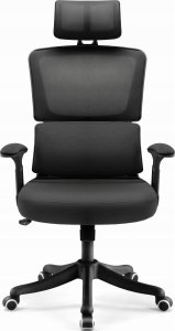 Krzesło biurowe Inne Fotel biurowy obrotowy Hell's Chair HC-1011 Czarny tkanina 10