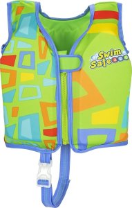 Bestway Dziecięca Kamizelka do Pływania Regulowana BESTWAY Aquastar Swim Vest Green 1