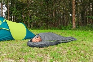 Bestway Śpiwór Mumia Turystyczny Kempingowy do Spania pod Namiot Hiberhide 230x80cm 5