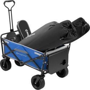 King Camp Wózek Plażowy Kempingowy Campingowy Składany KING CAMP Quartz Wagon 112x60 2