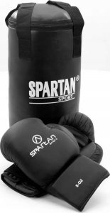 Spartan Zestaw Bokserski Rękawice Worek Treningowy do Boksowania Podwieszany 8 kg 3