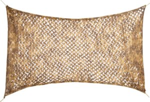 Plandeka vidaXL vidaXL Siatka maskująca z torbą do przechowywania 292x213 cm, piaskowa 1