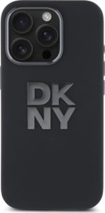 DKNY DKNY DKHCP16XSMCBSK iPhone 16 Pro Max     6.9" czarny/black hardcase Liquid Silicone Metal Logo 3