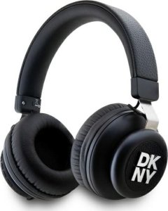 Słuchawki DKNY DKNY słuchawki nauszne Bluetooth          DKBHS6PUSLK czarny/black Metal Logo 1